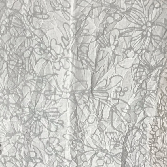 Jones New York white floral print shirt - Picture 5 of 8